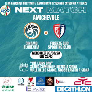 Amichevole Dinamo Florentia vs Firenze sud Sporting Club